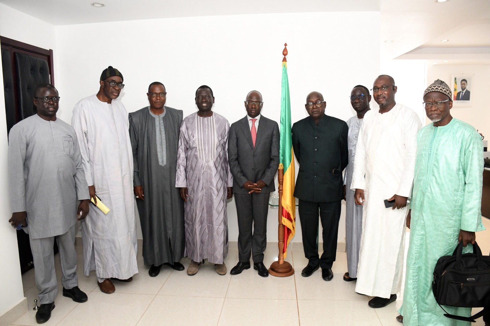 Rencontre fructueuse entre l’UNCCIAS et le Ministre de l’Agriculture, de la Sécurité Alimentaire et de l’Élevage pour la préparation du SIA et du SIAM 2026